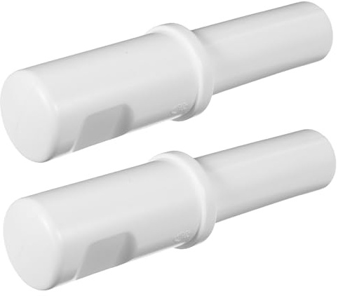 INOOMP Spingi-alimenti Accessorio Pratico e Facile da Pulire per Tritacarne 2 Pezzi in Plastico Bianco per Macinatura Carne in Cucine Domestiche