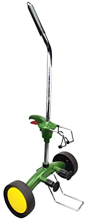 Garden Pot Mover with Adjustable Handle - Heavy Duty Plant Dolly Caddy with Sturdy Flat-Free Wheels and Gripping Suction Cups, Max 75KG Weight Capacity