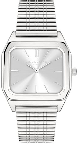 Liebeskind Berlin Damen Analog Quarz Uhr mit Edelstahl Armband LT-0351-MQ
