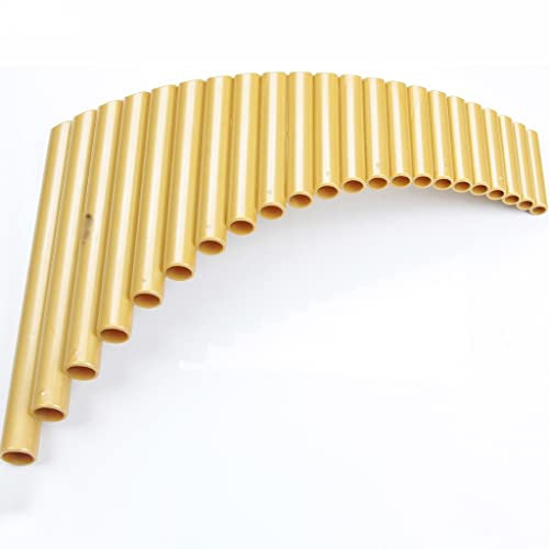 Panflöte, 22-Rohr-G-Tune-ABS-Einstiegspfeifen Im Chinesischen Stil, Blasinstrumente Eignen Sich Für Anfänger, (Color : Right-A, S : G Keys)
