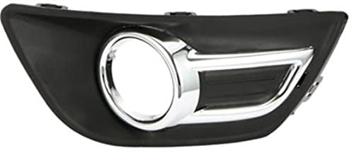 Nonuin Nebelscheinwerfer Abdeckungen Für Citroen C4 2008 2009 2010 2011 Links Rechts Chrom Frontstoßstange Nebelscheinwerfer Lichtabdeckung Nebelscheinwerferabdeckung (Color : Left Side 1pcs)