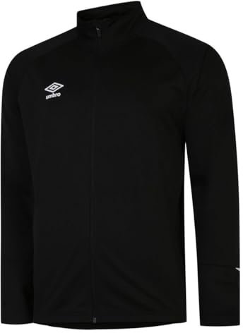 UMBRO - Total Training Trainingsjacke für Herren (XL) (Schwarz/Weiß)