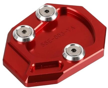 HYPERICIN Ständer FÜR Ya&ma&ha FÜR R1 2009 2010 2011 2012 2013 2014 Motorrad Seitenständer Vergrößern Kickstand Platte Aluminium Zubehör Verbreiterung Ständer Platte(3)