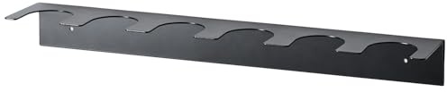 Ankerkraut 6er Gewürz-Regal, Gewürz-Organizer aus Metall, original passend für 6x Gewürzgläser, einfache Montage inkl. 2x Dübel und Schrauben, Made in Germany