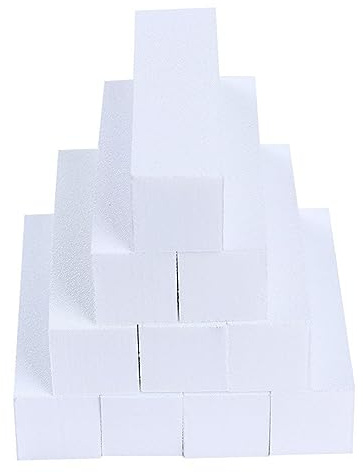 Bloc polissoir à ongles pour pédicure manucure soins art éponge polonais outils de ponçage 10 tampons professionnels préparations et polissage beauté et produits pour pédicure conseils éponge