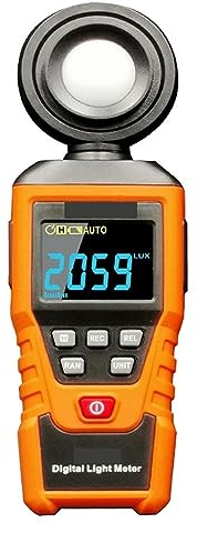 Luxómetro Portátil, Luxómetro Profesional De La Industria 200000LUX Luxómetro Digital Preciso Fotografía Fotómetro Medidor De Luz Sonda Giratoria, Amplia Gama de Aplicaciones