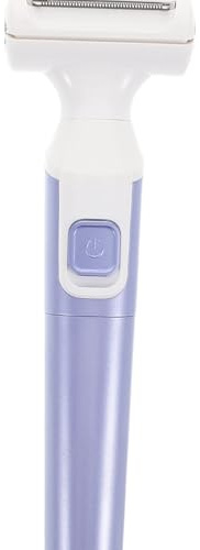 FIXOSHEE Rasoir Électrique Étanche Bleu pour Femmes et Hommes – Appareil D’Épilation Indolore Corps et Visage Tondeuse Multifonction Rechargeable Utilisation à Sec Compact et Portable