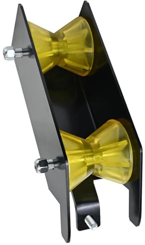 Cocoarm Outil de Traction de Tuyaux de Puits, Outil D’assistance à L’installation de Pompe de Puits D’eau en Acier allié à Haute Résistance avec Rouleaux Intégrés, pour Tubages de