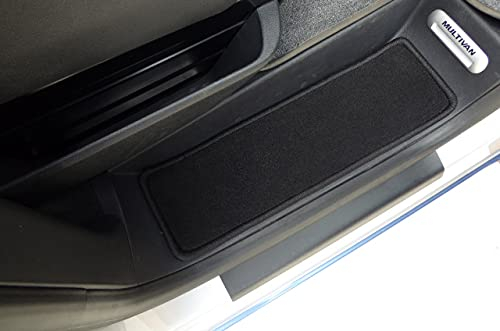 autix Teppiche Fußmatten 3 teilig für Einstieg Trittstufen kompatibel für VW T5 T6 T6.1 Multivan California Coast Ocean Caravelle Transporter Shuttle