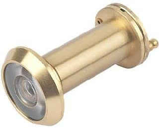 Ironmongery Solutions® Door Viewer 180° Peepholes for Doors, Door Spyhole, Security Spy Hole, Front Door Wide Angle Peephole Peep Hole Safety Peek Hole in Polished Brass Finish