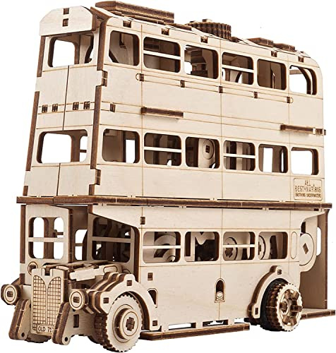 UGears Harry Potter The Knight Bus Mechanical Wood Construction Kit