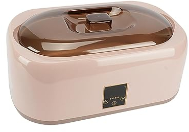 perfk Paraffinwachs Maschine, elektrisches Paraffinbad, Einstellbare Temperatur mit Deckel, Heißwachs-Heizmaschine für Tiefe Haut, Befeuchtet Hände und Füße