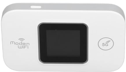 4G LTE WLAN Modem, Entsperrter 5G Tragbarer 4G Router mit SIM Kartensteckplatz, 10 Benutzer Tragbarer Hochgeschwindigkeits Reise Hotspot Router Tragbares WLAN Unterstützt B1 B3