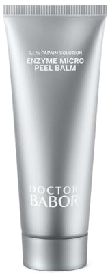 DOCTOR BABOR Enzyme Micro Peel Balm | Sanfter Peeling-Balsam für strahlende Haut | Wirkungsvolle Exfoliation mit Papainenzym & Zuckerpeelkörpern | vegan | 75ml