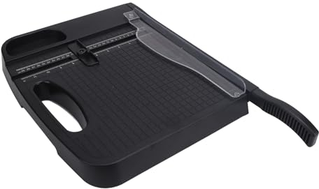 A4 Paper Cutter 12 Inch Capacity Versatile Cutting Letter Size Paper Trimmer Neat Cuts for Office School Home