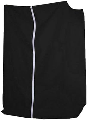 Crevyteg Sichtschutz für Boote, Umkleidekabine, tragbares Sichtschutz-Duschzelt, einfach aufzubauen, Ponton-Boot-Umzäunung, Sichtschutz für Pontons, Boot, Hängezelt – Schwarz