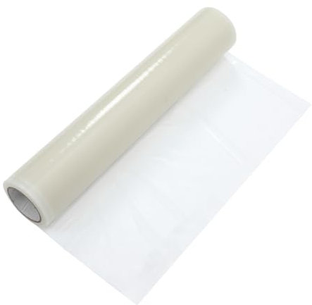 VILLFUL Carpet Protection Film 60cm x 100m Self-adhesive Floor Protector Heavy Duty Rug Tape for Carpets Tiles and Vinyl Floors for Home and Office Use