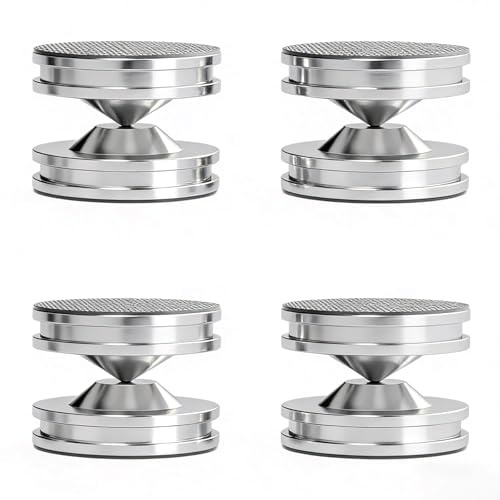 Monosaudio HiFi Lautsprecher Spikes 4 Stück, 27x20mm, Edelstahl (SP2720)
