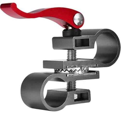 vepoty Rotation Umbrella Clip Umbrella Holder Clamp Portable Travel Accessories for Fishing Camping Garden Chair Railings Tables