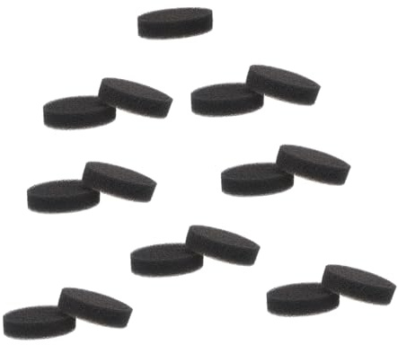 HAMPPLIES 15pcs Black Sponge Makeup Brush Cleaner and Quick Dry Cleaning Box for Efficient Eye Shadow Brush Cleaning, Suitable for Women