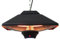 Outsunny Terrassenstrahler Deckenstrahler Heizstrahler mit Fernbedienung LED Beleuchtung, 2000W, 43x43x25cm