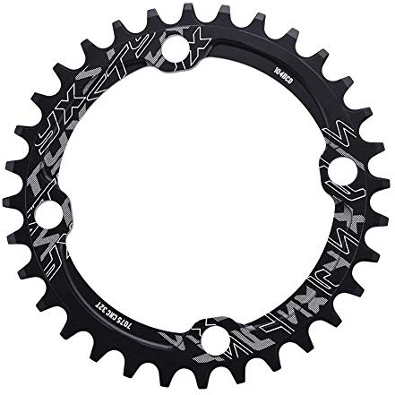 Alomejor Unique Speed Kettenblatt Kurbel Kette Ring Fahrrad Cranksets Trapas MTB Reparaturteile 32/34/36/38T BCD 104mm
