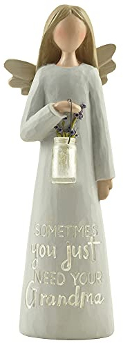 Angel Figurine You Just Need Your Grandma Guardian Angel Sentimental Gift, Resin