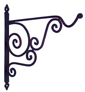 Casa Moro Ganci da Parete in Stile Orientale, Stile Marocchino, 28 x 25,5 cm, Colore: ruggine