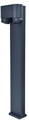 Lutec 6604004118 CYPRES Wegeleuchte GU10 Anthrazit