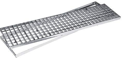Rechteckiges Gitter mit Rahmen (40 x 100 cm)