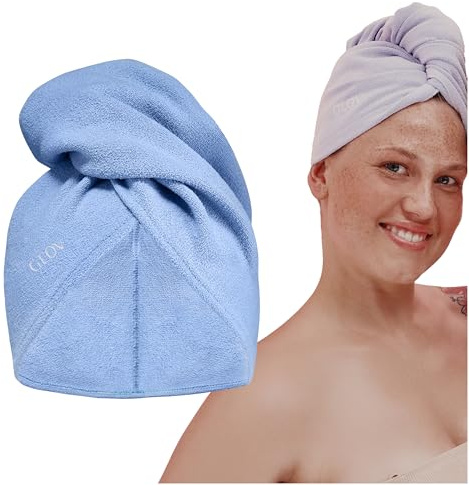 GLOV Plopping Handtuch Locken Mikrofaser Haarhandtuch für Schnelles Trocknen und Pflege Haartuch für Lockige Haare Saugfähig und Leicht Perfekt Unterwegs Zuhause Perfekt