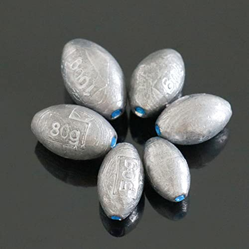 90 Stück Shot Gewichte Kit - Angelgewichte Set (1g-10g) - Drop Shot Blei, Stabblei, Sinker - Angelausrüstung für Fischen