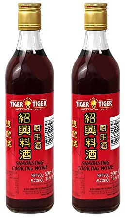 Tiger Tiger Shaohsing Cooking Wine 500ml (Pack of 2)