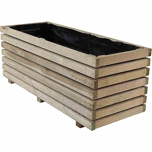 Pflanzkasten Ella 100 Holz, 100 x 40 x 40 cm