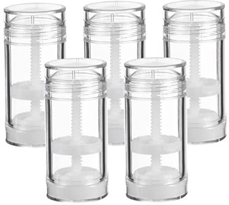 FRCOLOR 5stücke Leere Deodorant Behälter Plastikflaschen Für Diy-flaschen Rotierende Creme Container Leere Sahne-sub-halter Tragbare Flaschen Für Reisen Und Camping