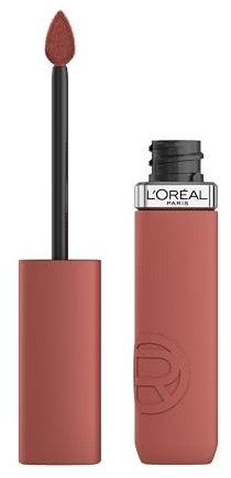 L'Oreal Paris Infallible Matte Resistance Liquid Lipstick, up to 16 Hour Wear, Worth It Medium 635, 0.16 Fl Oz