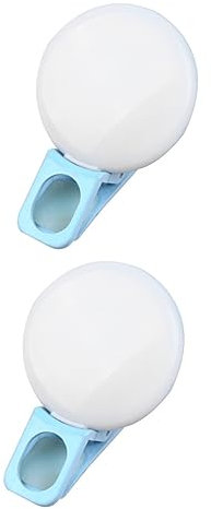 ARTIBETTER 2st Selfie-Lampe Telefon Fülllicht Clip Auf Telefonlicht USB-zusatzlicht Tragbares Ringlicht Für Telefon Clip Auf Selfie-Lichter Selfie-telefonlampe Handy-Selfie-licht Selfie-Ring