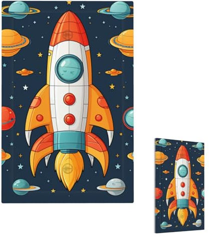 rocket clipart space ship Wall Plate Outlet Cover Toggle Switch Plate 1 Gang Decorative Light Switch Cover for Electrical 5 X 3 WallPlate Switch Plates Plug Cover for Farmhouse Bedroom