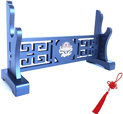 Waffenständer Schwerthalter Waffenständer Katana-Ständer Schwertständer Display Schwertständer Katana Genji Samurai-Klinge Templer Mittelalterlicher Schwertständer Halter Schwertständer (Farbe: C) (