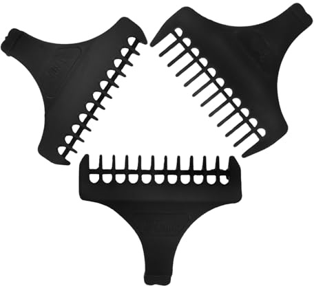 TOVINANNA Peine Guía para Cortapelos Eléctrico 3 Piezas 1mm 1,5mm 3mm Accesorios para Recortadoras De Pelo Uso Profesional y Doméstico