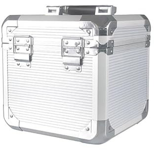 SMD Entertainment Aluminiumkoffer zur Aufbewahrung von 17,8 cm (7 Zoll) Schallplatten (Einzel)