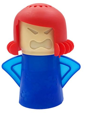 Limpiador de microondas con vinagre y agua, con vinagre y agua