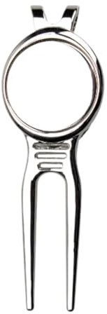 Dcfbkl Pitchgabel aus Aluminiumlegierung, Pitchgabeln, Rillenreiniger, Pitchgabeln, Putting Green Fork Pitchgabel für Liebhaber, Putting Green Fork, Golfzubehör