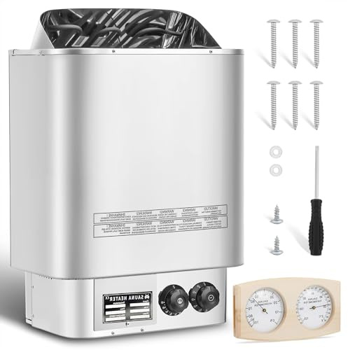 3 Kw Elektrischer Saunaher Heater, Saunaheizofen Aus Edelstahl Mit Internem Controller, Home Hotel Spa Dusch- Und Dampfraum