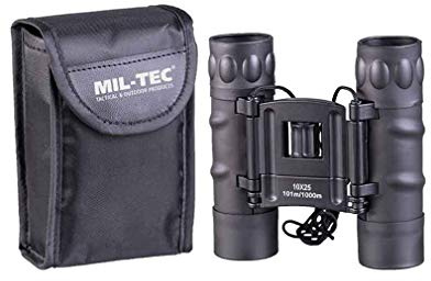 Mil-Tec Unisex – vuxen kikare 15702102 kikare, svart, en storlek