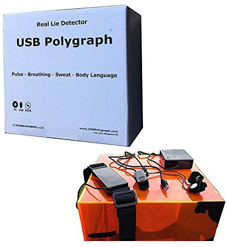 USB Polygraph 1.0: Real Home Polygraph Lie Detector Machine Original Edition