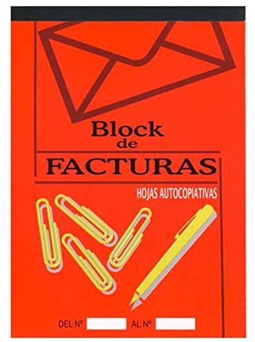 Tradineur - Bloc de facturas - Registro de venta, gastos, inversión y factura recibidas. - Ideal para la gestión de la tienda - 20,7 x 14,7 cm