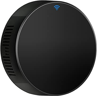 para TUYA - Mando a distancia universal IR WiFi IR con control por voz para ventiladores RF, televisores, aire acondicionado, cortinas eléctricas