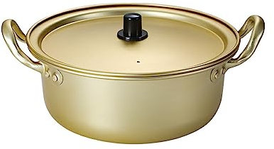 dijiusidy Noddle Spaghetti marmite de légumes avec poignées intérieur extérieur en Aluminium cuisinière Restaurant Pique-Nique Outil de Cuisson, 24cm