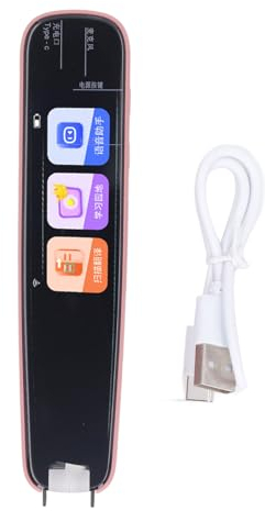 Bolígrafo de Escaneo WiFi, Lector Inteligente DR100, Bolígrafo Traductor de Escaneo de Idioma, Dispositivo de Aprendizaje Portátil con Pantalla Táctil, para Estudiantes, Estudio